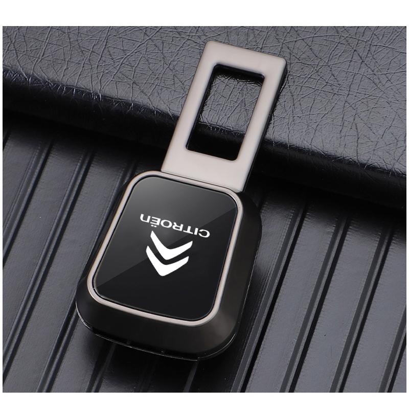 Car Seat Belt Accessories Extender Clasp Insert Plug Clip For Citroen C4 C3 C2 C1 C5 DS3 Jumper Cactus Car Interior Accessories