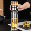 Shuang Han SH-5916 Double-Layer Tea Infuser Glass Bottle