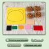 Cartoon Wool Embroidery Kit: Creative DIY Sewing for Kids Aged 3-6