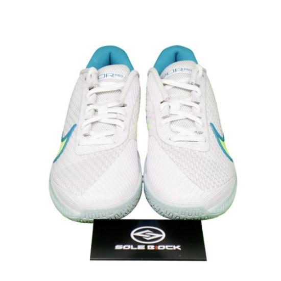 Nike Tenisové boty Court Air Zoom Vapor Pro 2 Bílá Tyrkysová Limetková W - DR6192-103