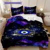 Galactic Eye Cosmic Visionary Artwork Bedding Without Core 1 Duvet Cover 2 Pillowcase Without Core Duvet Cover And Pillowcase Bedding Set