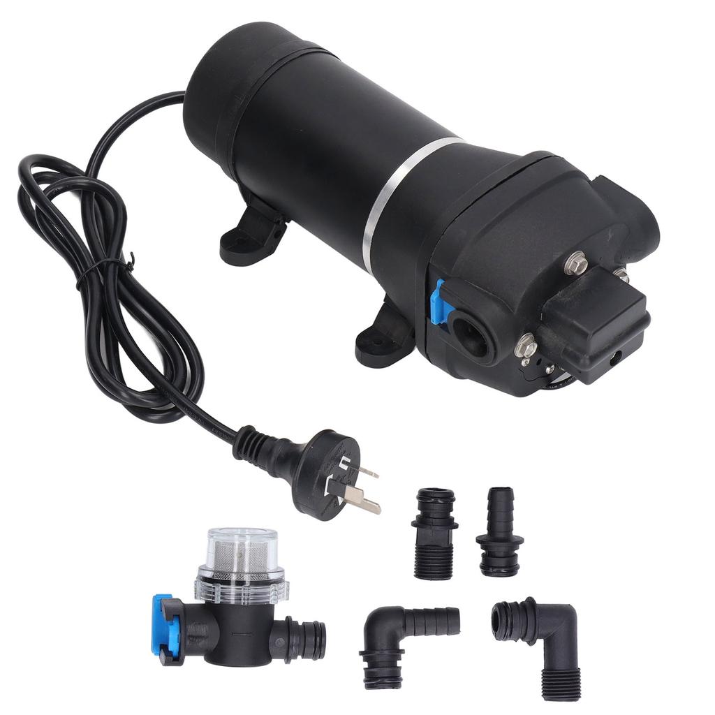 Micro Diaphragm Pump High Lift Pressure Self Priming 3.3GPM 35PSI 132W