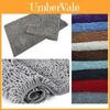 Plüschiges 2-teiliges Badematten-Set Rutschfester Toilettenvorleger mit kuscheligem Schaumstoff Shaggy Chenille Teppich