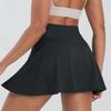 Jupe de tennis d'été 2025 à séchage rapide pour femme, short intérieur antidérapant, jupe-short de sport hautement élastique pour la course à pied et le yoga