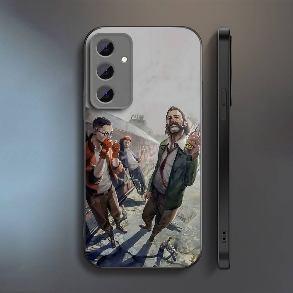 

D-Disco E-Elysium Phone Case For Samsung S25,S24,S26,S22,S23,S30,S21,5G,Fe,Lite,Ultra,Plus Protect Cover SamsungS25ULTRA