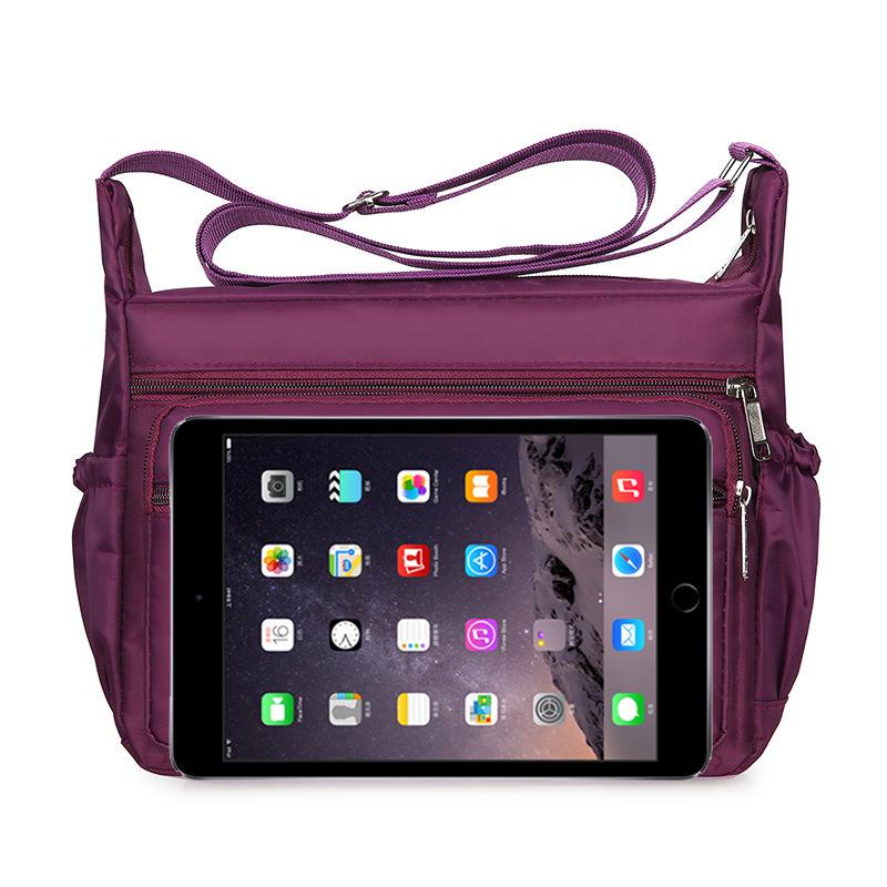 Geantă de umăr unică Capacitate mare Geantă pentru mama de vârstă mijlocie pentru femei Pânză Oxford Călătorie Pânză de nailon Geantă crossbody