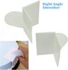 DIY Fondant Cake Corner Flattener Right Angle Rounded Corner Wide Angle with Handle Plastic Scraper Cream Flattener Cake Decor