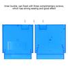 Game Cartridge   Console 60Pin To 72Pin Card Cartridge Case Replacement for  