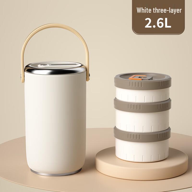 

ZISIZ 3-Layer 316 Stainless Steel Insulated Lunch Box