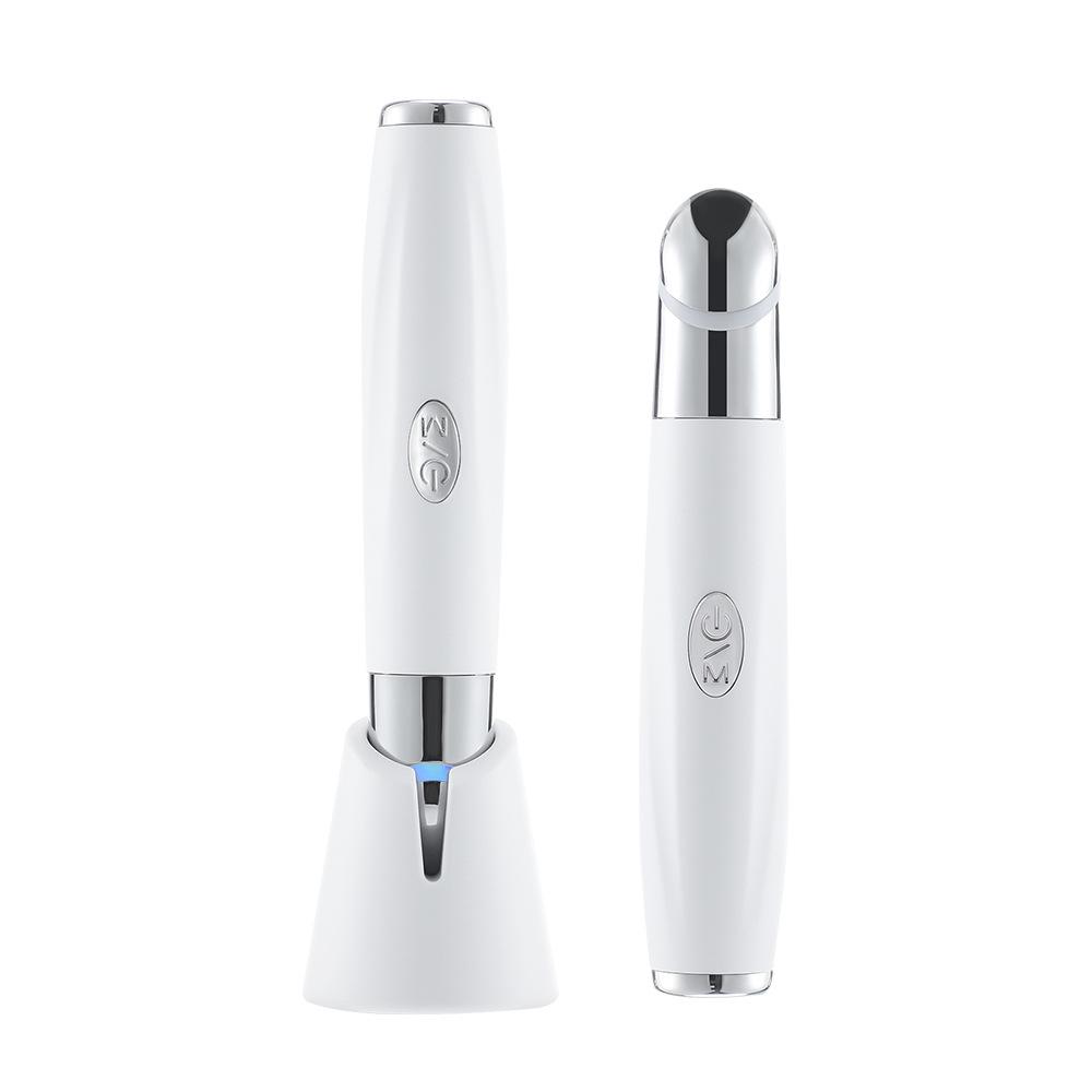 Electric Heated Eye Massager with Microcurrent – Reduces Eye Lines, Enhances Eye Cream Absorption, and Provides Disinfection