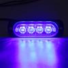 4Led Car Warning Light Grill Breakdown Light Car Truck Trailer Beacon Lamp Led Amber Side Light For Cars 12V - 24V
