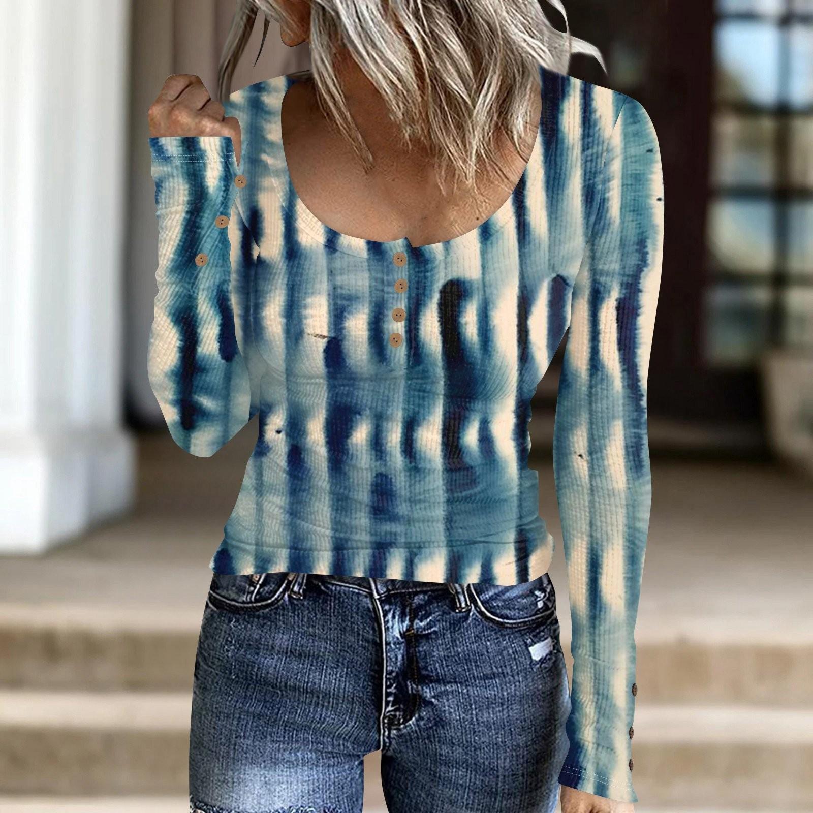 

Женский модный повседневный свитер в стиле пэчворк с цветными блоками и узором тай-дай L