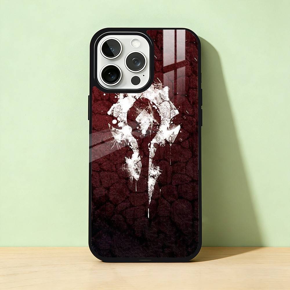 

AAA W-World Of W-Warcraft Phone Case Color Silver Shell For IPhone 17 16 15 14 13 12 11 Pro Max Plus iPhone16promax
