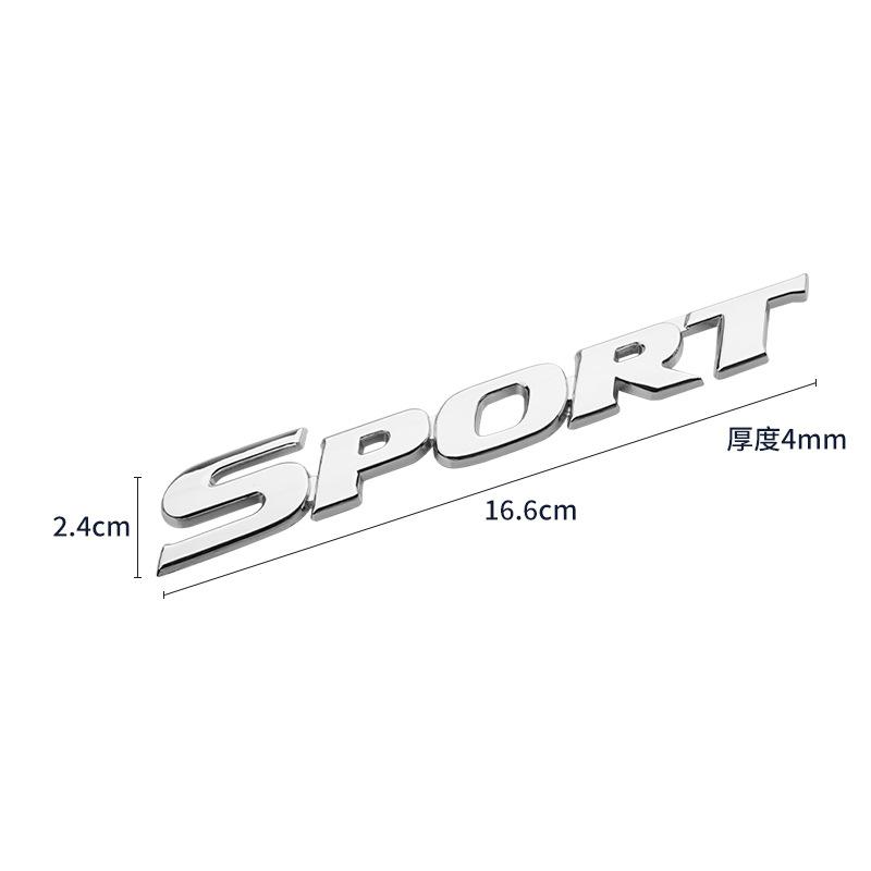 Car 4X4 large displacement standard digital 4wd tail standard 3D stereo four-wheel drive metal car sticker letter sticker v6V8 car logo