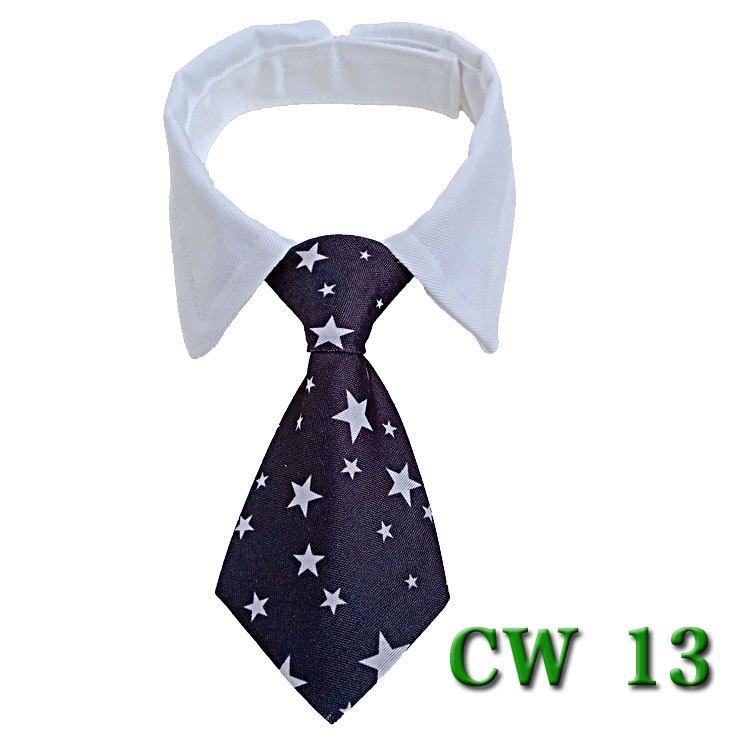 

Полосатый ошейник-бабочка и шарф для собак Small