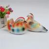 Porcelain Mandarin Ducks Couple Miniature Handpainted Ceramics Love Bird Figurine Home Ornament Wedding Anniversary Gift Craft