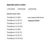 llano Replacement Laptop Battery for Lenovo ThinkBook 14/15