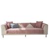 Autumn And Winter New Plush Super Soft Quilted Sofa Cushion, Modern Simple Solid Color Non-Slip Sofa Cushion Cover Towel