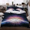 Cosmic Interstellar Wind Bed Three-Piece Set Four-Piece Digital Printing Quilt Cover Pillowcase Sheet