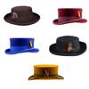 Western Top Hat Old-fashioned Fedoras Hat Gift for Boyfriend Hat Short Brimmed