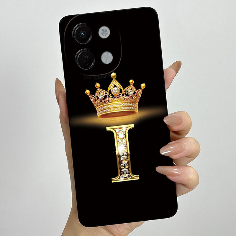 For Tecno Spark 30 5G Case KL8 Phone Cover Crown Letter Soft Silicone Funda for Techno Spark 30 5G Back Shell Spark30 5G Bumper
