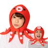 Clearstone Octopus Costume for Halloween Cosplay - Unisex - Red