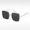 Oversized Nylon Nonpolarized Womens Fashion Sunglasses Uv Sun Protection