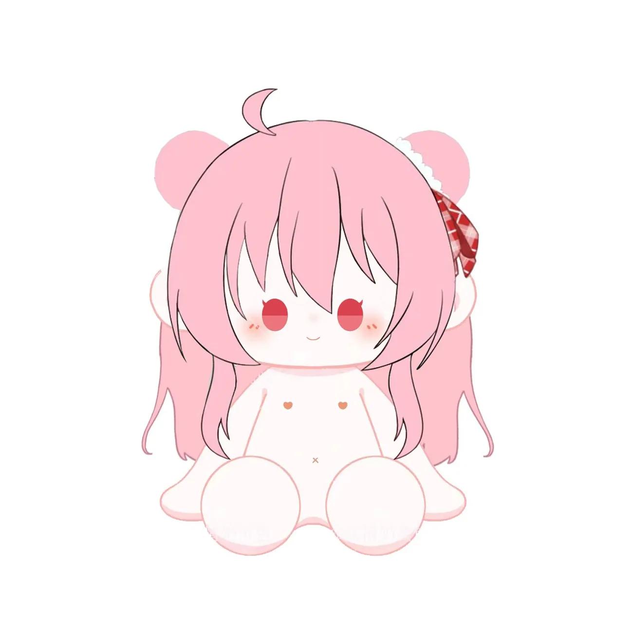Satou Matsuzaka Happy Sugar Life 40cm Plüschtiere Figur Weiches Plüsch Anziehpuppe Körper Ohren Cosplay Requisiten Fans Weihnachtsgeschenk 40CM