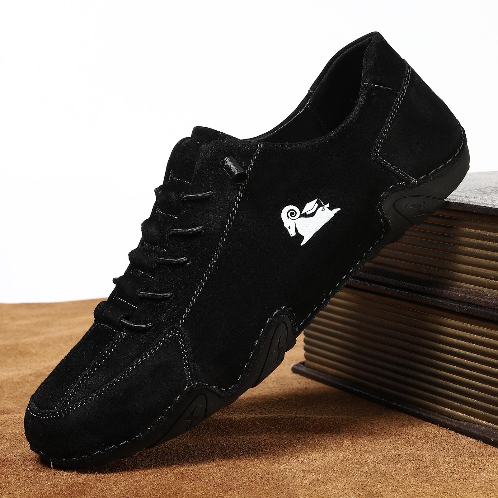 Верхний слой кожаных мужских ботинок Низкие мужские повседневные туфли 46 — фото 5