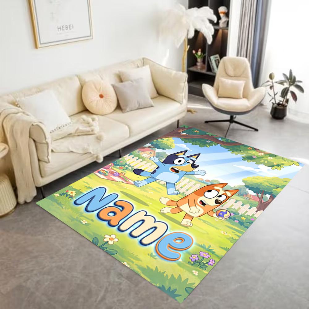 Halloween Trick Treat Customize Text Floor Mat Perfect for Game Room Outdoor Bedrooms Entryway Anti-slip Rug Office Home Decor
