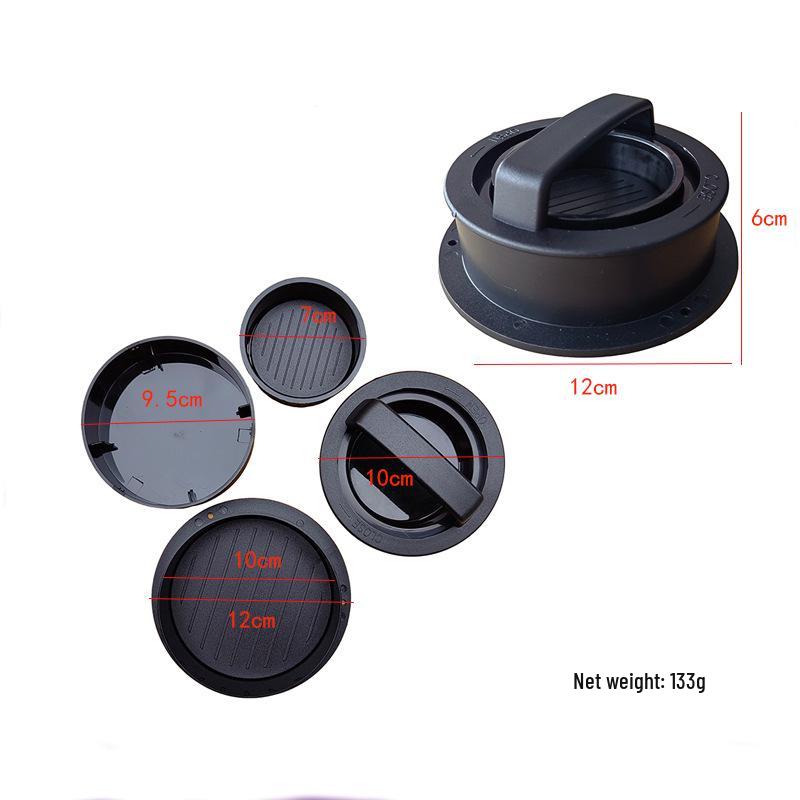 Cross-Border DIY Beef Patty Press: Round Manual Hamburger Maker
