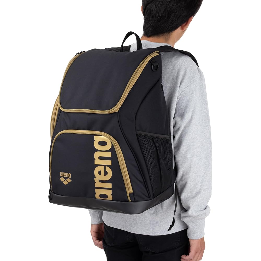 Arena Unisex Equipment Backpack 35L Capacity Free Size Black