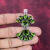 Peridot Gemstone 925 Sterling Silver Handmade Women Designer Pendant Jewelry, Antique Pendant Jewelry