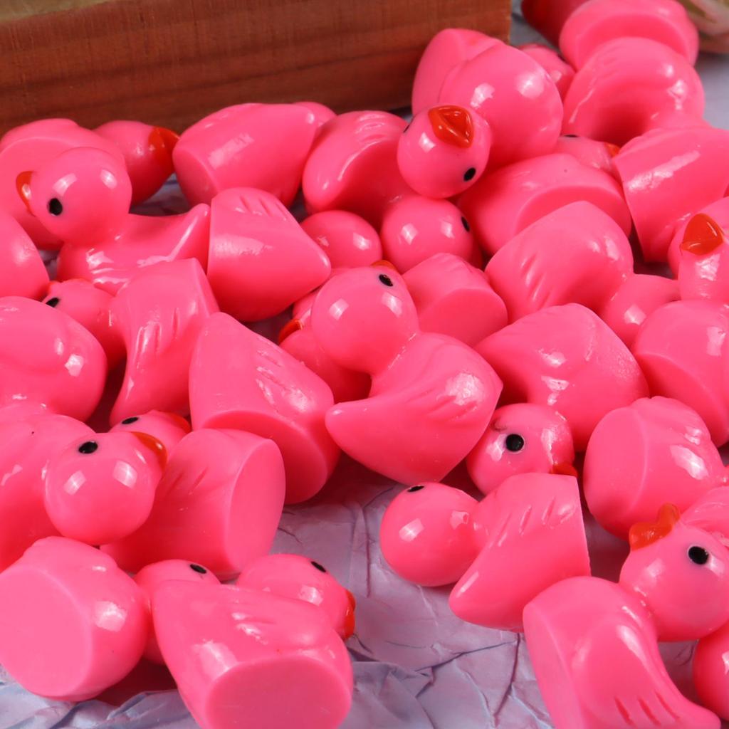 DIY Yellow Duck Resin Accessories for Micro-Landscapes