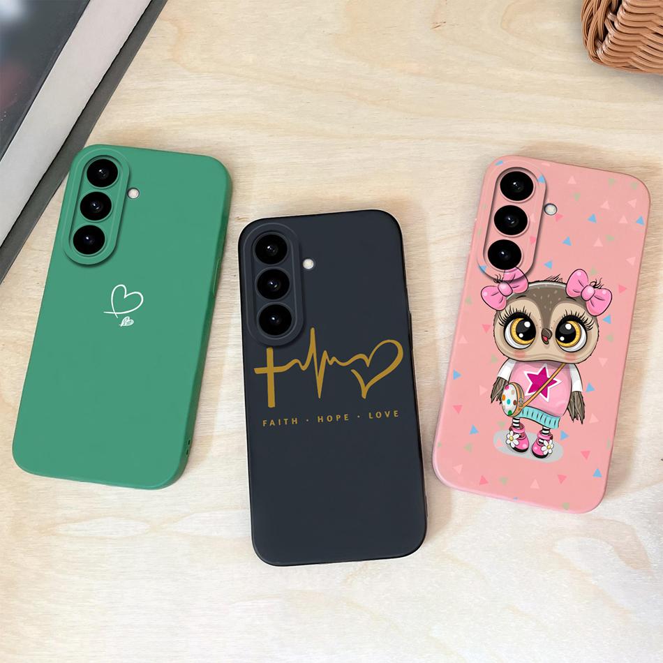 For Samsung Galaxy S26 Ultra Plus Case Butterfly Hearts Liquid Silicone Camera Protection Soft Back Cover For Samsung S 26 Funda