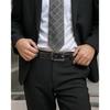 Belt Men Genuine Leather Tochigi Made Japan Casual Large Size Business Gentlemans Suit Adjustable Comes Box.