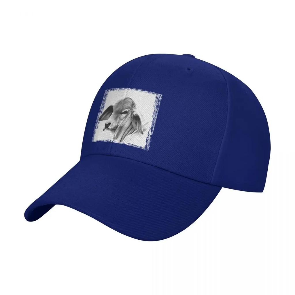 BRAHMAN CALF PORTRAIT WALL ART Baseball Cap sailor cap for men Sun Cap Men Luxury Brand Womens