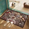 AKIRA Door Mat Washable Non-Slip Living Room Sofa Chairs Area Mat Kitchen Doormat Area Rug