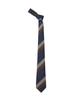 [Nano Universe] Kyoto Nishijin Washable Stripe Tie for Men F 050 Brown 668-6142203
