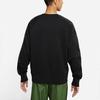 Nike Sportswear Swoosh Casual Long Sleeve Crew Neck Sweatshirt Men Tops Black DA0087-010