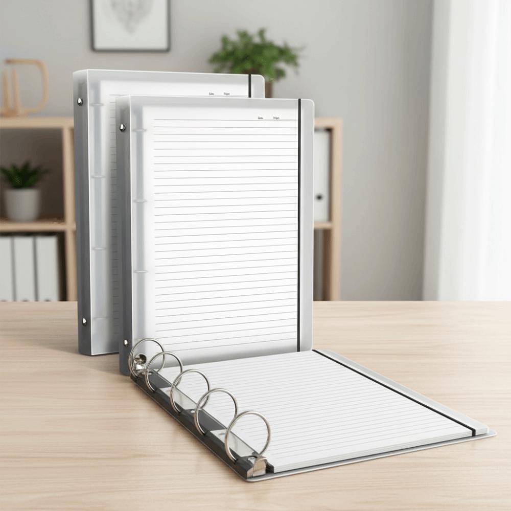 Lined Paper Loose Leaf Binder Journal Keeping Spiral Binder Paper School Supplies
