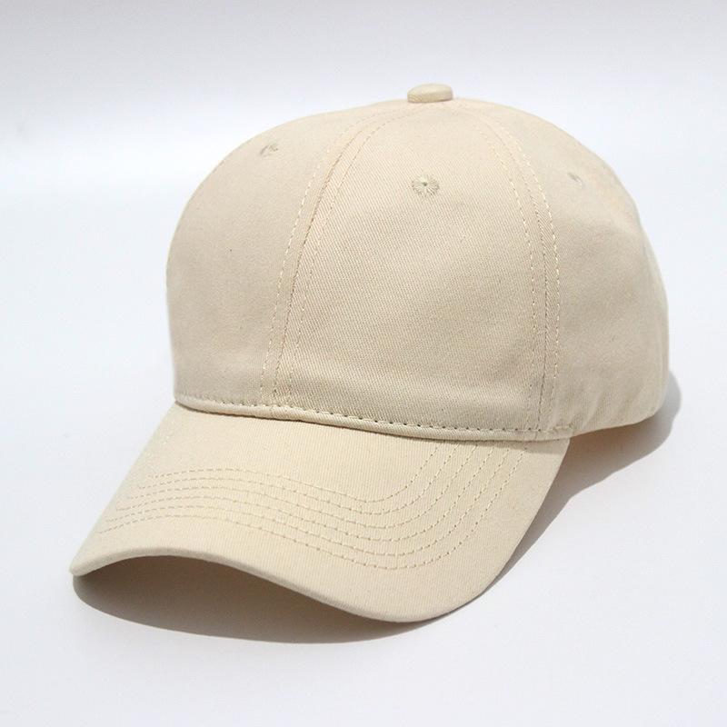 Professional Hat Solid Color Twill Plain Soft Top Acrylic Sports Cap Dad Hats Adjustable Blank Custom Unstructured Baseball