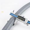 70cm Anti-Odor Flexible Drain Hose with Clamp and Sealing Ring for Bathroom or Kitchen Sink Plumbing Applications