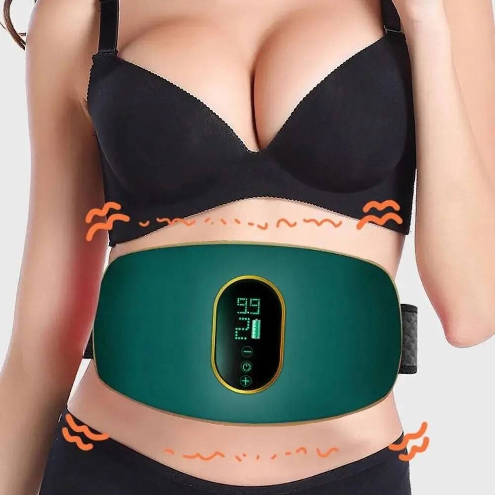 Electric Body Shaper Fat Burning Cellulite Massager Belly Slimming Losing Weight Belt ABS