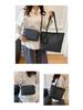 Women's Fashionable Multi-Piece Set: Large Capacity Retro Tote, Mother-Child Bag, and Underarm Bag