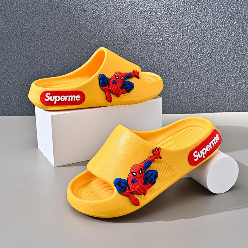 Jungen Bequeme Spider-Man Themen Indoor Rutschfeste Weiche Sohle Slipper Sandalen für Sommer
