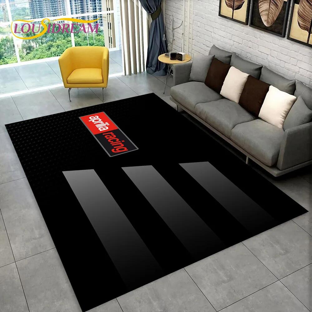 HD Aprilia Racing Motorcycle Logo Carpet Rug for Home Living Room Bedroom Sofa Doormat  Decor,kid Area Rug Non-slip Floor Mat 3D