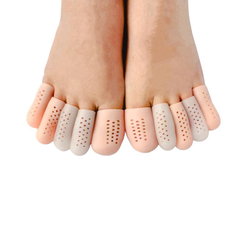 Silicone Finger & Toe Protection Sleeve - Pain & Friction Relief for Sports.
