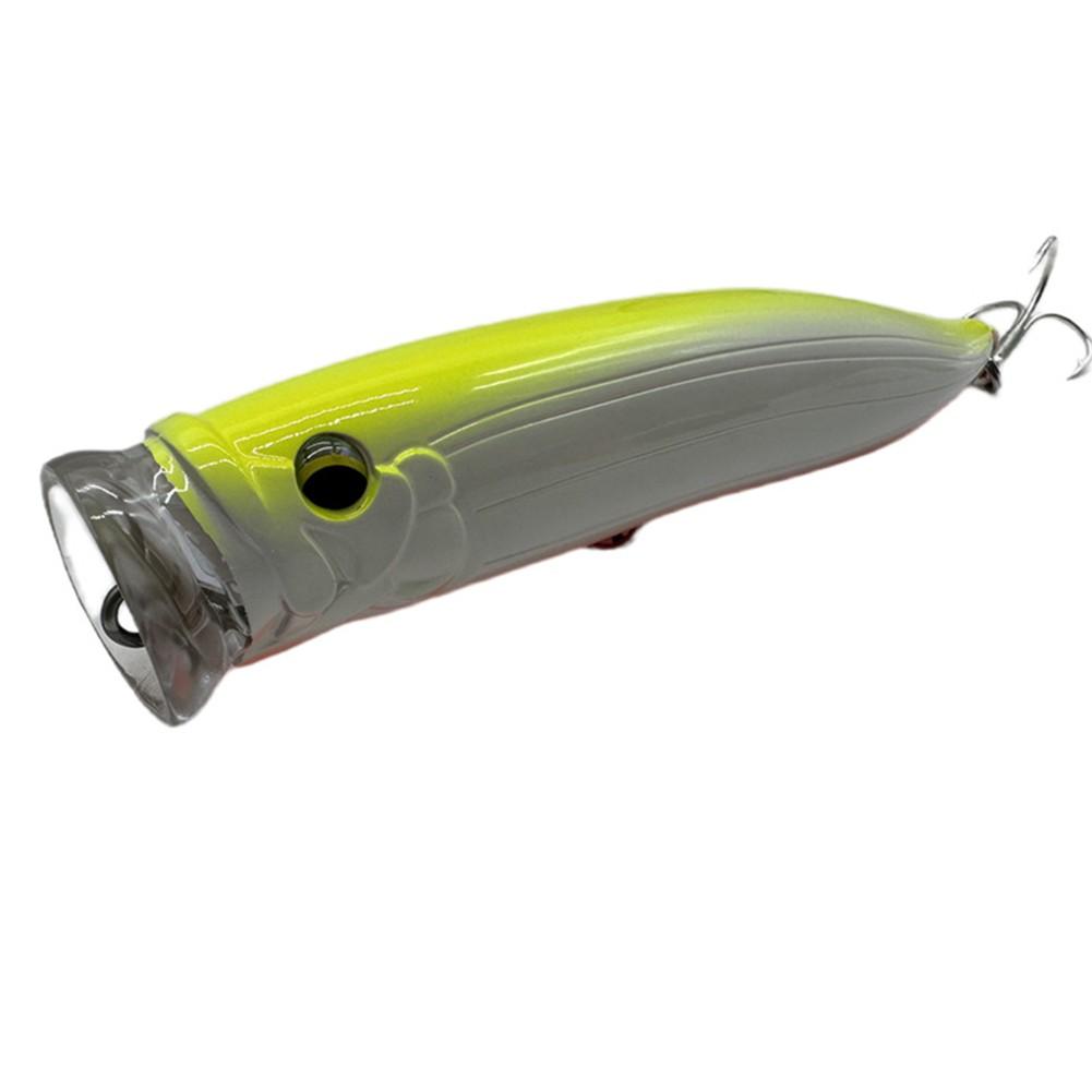 Stainless Steel Wire Floating Fishing Lure Tuna Popper Lure