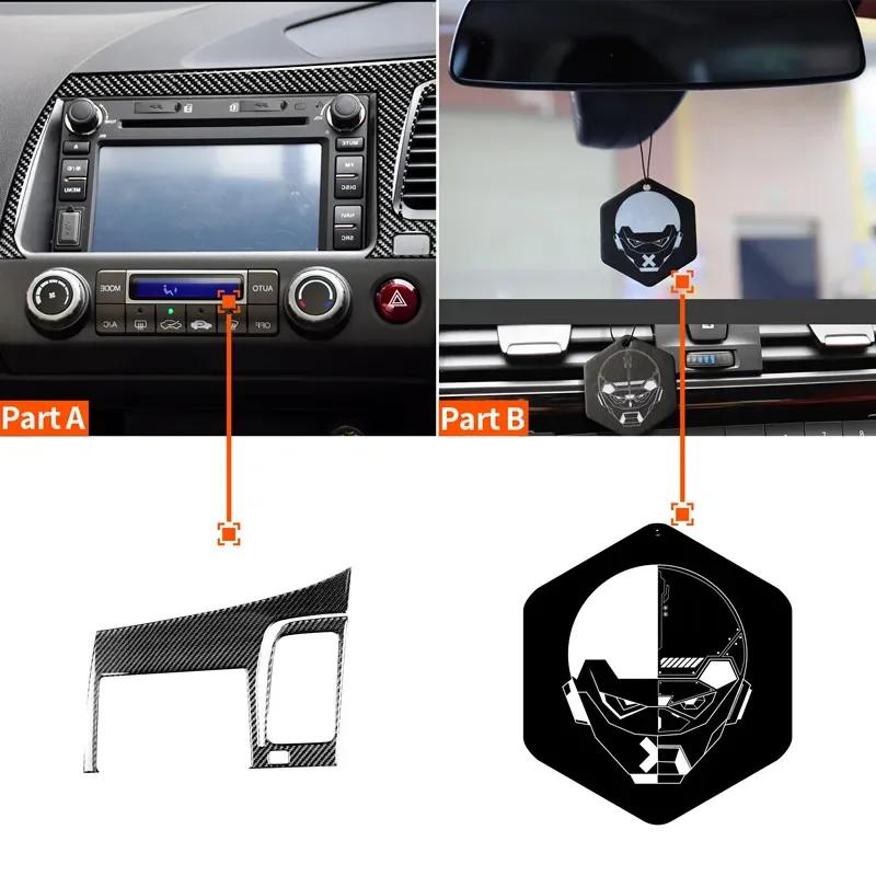 For Civic 8 Gen 2006-2011 Car Navigation Panel